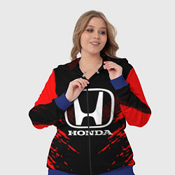 Женский 3D-костюм Honda: Red Anger, цвет: 3D-синий — фото 2