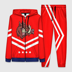 Женский 3D-костюм Спартанский кабан, цвет: 3D-синий