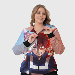 Женский 3D-костюм My Hero Academia напрягся, цвет: 3D-черный — фото 2