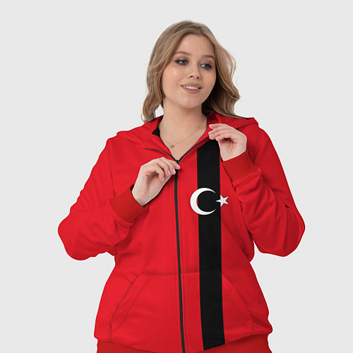 Женский костюм Турция / 3D-Красный – фото 3