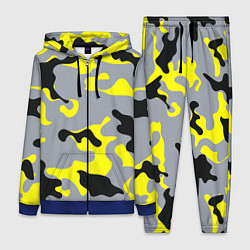 Женский костюм Yellow & Grey Camouflage