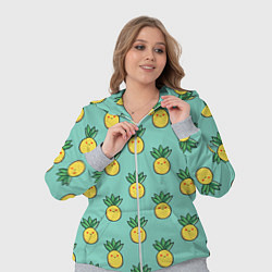 Женский 3D-костюм Веселые ананасы, цвет: 3D-меланж — фото 2