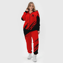 Женский 3D-костюм USSR: Red Patriot, цвет: 3D-черный — фото 2