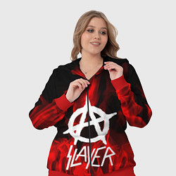 Женский 3D-костюм Slayer Flame, цвет: 3D-красный — фото 2