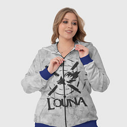 Женский 3D-костюм Louna: Сделай громче, цвет: 3D-синий — фото 2