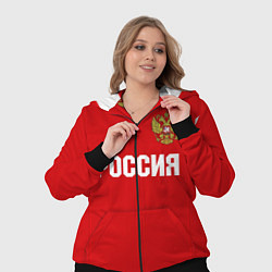 Женский 3D-костюм Сборная России, цвет: 3D-черный — фото 2