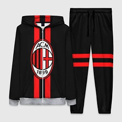 Женский 3D-костюм AC Milan 1899, цвет: 3D-меланж