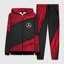Женский 3D-костюм Mercedes Benz: Red Sport, цвет: 3D-черный