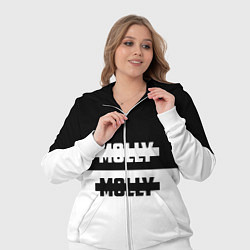 Женский 3D-костюм Molly: Black & White, цвет: 3D-белый — фото 2