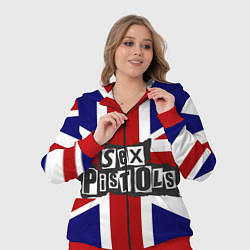 Женский 3D-костюм Sex Pistols UK, цвет: 3D-красный — фото 2