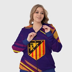 Женский 3D-костюм Atletico Madrid, цвет: 3D-синий — фото 2