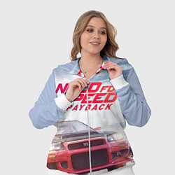 Женский 3D-костюм Need for Speed: Payback, цвет: 3D-белый — фото 2