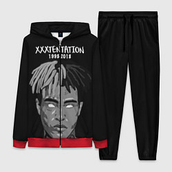 Женский 3D-костюм XXXTentacion: 1998-2018, цвет: 3D-красный