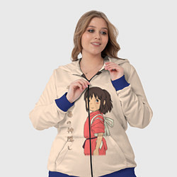 Женский 3D-костюм Унесённые призраками, цвет: 3D-синий — фото 2