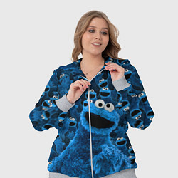 Женский 3D-костюм Безумие коржика, цвет: 3D-меланж — фото 2