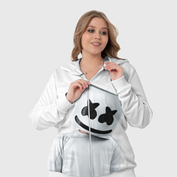 Женский 3D-костюм Marshmallow: White Only, цвет: 3D-белый — фото 2