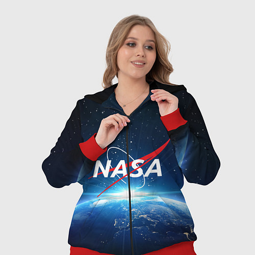 Женский костюм NASA: Sunrise Earth / 3D-Красный – фото 3
