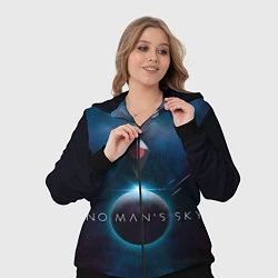 Женский 3D-костюм No Man’s Sky: Dark Space, цвет: 3D-черный — фото 2
