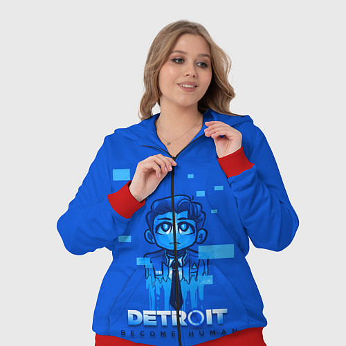 Женский костюм Detroit: Become Human / 3D-Красный – фото 3