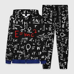 Женский 3D-костюм E=mc2: Black Style, цвет: 3D-синий