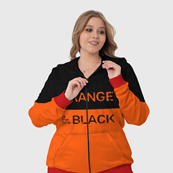 Женский 3D-костюм Orange Is the New Black, цвет: 3D-красный — фото 2