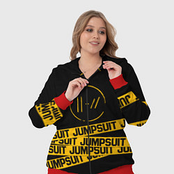 Женский 3D-костюм Twenty One Pilots: Jumpsuit, цвет: 3D-красный — фото 2