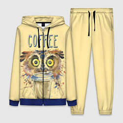 Женский костюм Owls like coffee