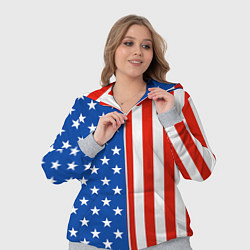 Женский 3D-костюм American Patriot, цвет: 3D-меланж — фото 2