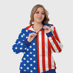 Женский 3D-костюм American Patriot, цвет: 3D-синий — фото 2