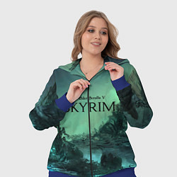Женский 3D-костюм SKYRIM, цвет: 3D-синий — фото 2