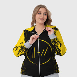 Женский 3D-костюм 21 Pilots: Yellow & Black, цвет: 3D-меланж — фото 2