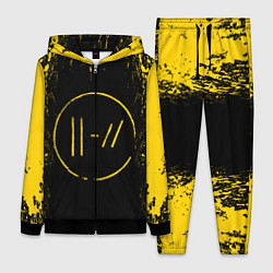 Женский 3D-костюм 21 Pilots: Yellow & Black, цвет: 3D-черный