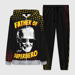Женский 3D-костюм Stan Lee: Father of Superhero, цвет: 3D-меланж
