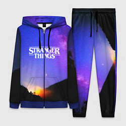 Женский 3D-костюм Stranger Things: Space Rising, цвет: 3D-синий