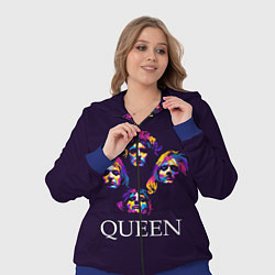 Женский 3D-костюм Queen: Fan Art, цвет: 3D-синий — фото 2