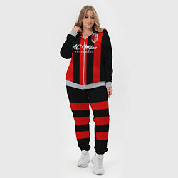 Женский 3D-костюм AC Milan, цвет: 3D-меланж — фото 2