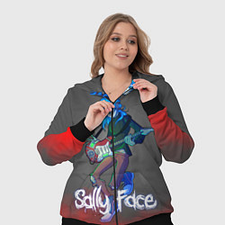 Женский 3D-костюм Sally Face: Rock Star, цвет: 3D-черный — фото 2