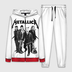 Женский 3D-костюм Metallica, цвет: 3D-красный