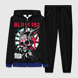 Женский 3D-костюм Blink-182: Death Punk, цвет: 3D-синий
