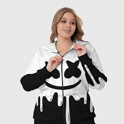 Женский 3D-костюм MELLO BLACK x WHITE, цвет: 3D-черный — фото 2