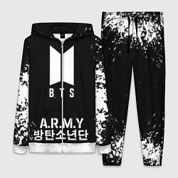 Женский 3D-костюм BTS ARMY, цвет: 3D-белый