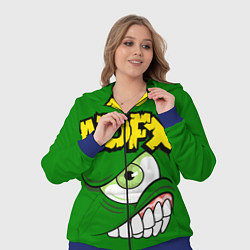 Женский 3D-костюм NOFX Face, цвет: 3D-синий — фото 2