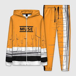 Женский 3D-костюм Muse: Orange Mood, цвет: 3D-белый