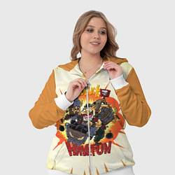 Женский 3D-костюм Techies габен - Have Fun!, цвет: 3D-белый — фото 2