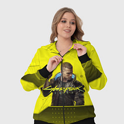 Женский 3D-костюм CYBERPUNK 2077, цвет: 3D-черный — фото 2