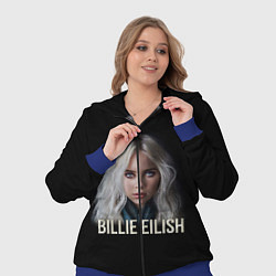 Женский 3D-костюм BILLIE EILISH, цвет: 3D-синий — фото 2