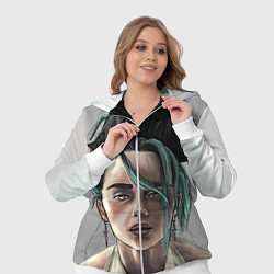 Женский 3D-костюм Билли Айлиш, цвет: 3D-белый — фото 2