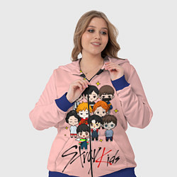 Женский 3D-костюм Stray Kids, цвет: 3D-синий — фото 2