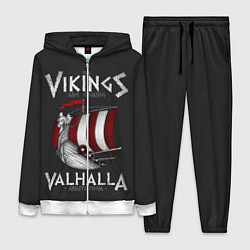 Женский 3D-костюм Vikings Valhalla, цвет: 3D-белый