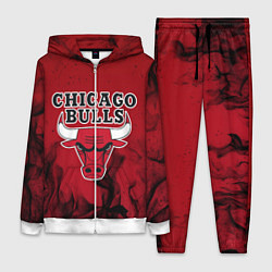 Женский 3D-костюм CHICAGO BULLS, цвет: 3D-белый